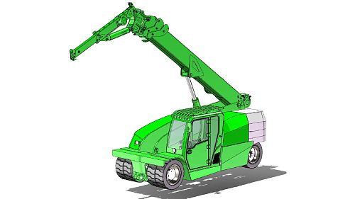 Грузонесущий (pick & carry) кран Levolt LT210D